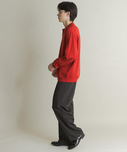 部分色 可水洗/防起球 彈力針織POLO衫