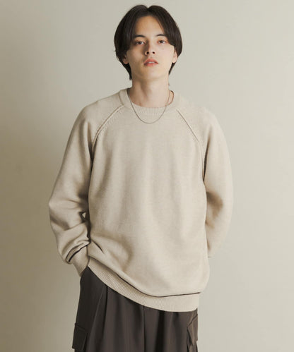 部分色 可水洗/防起球 彈力拼色針織衫