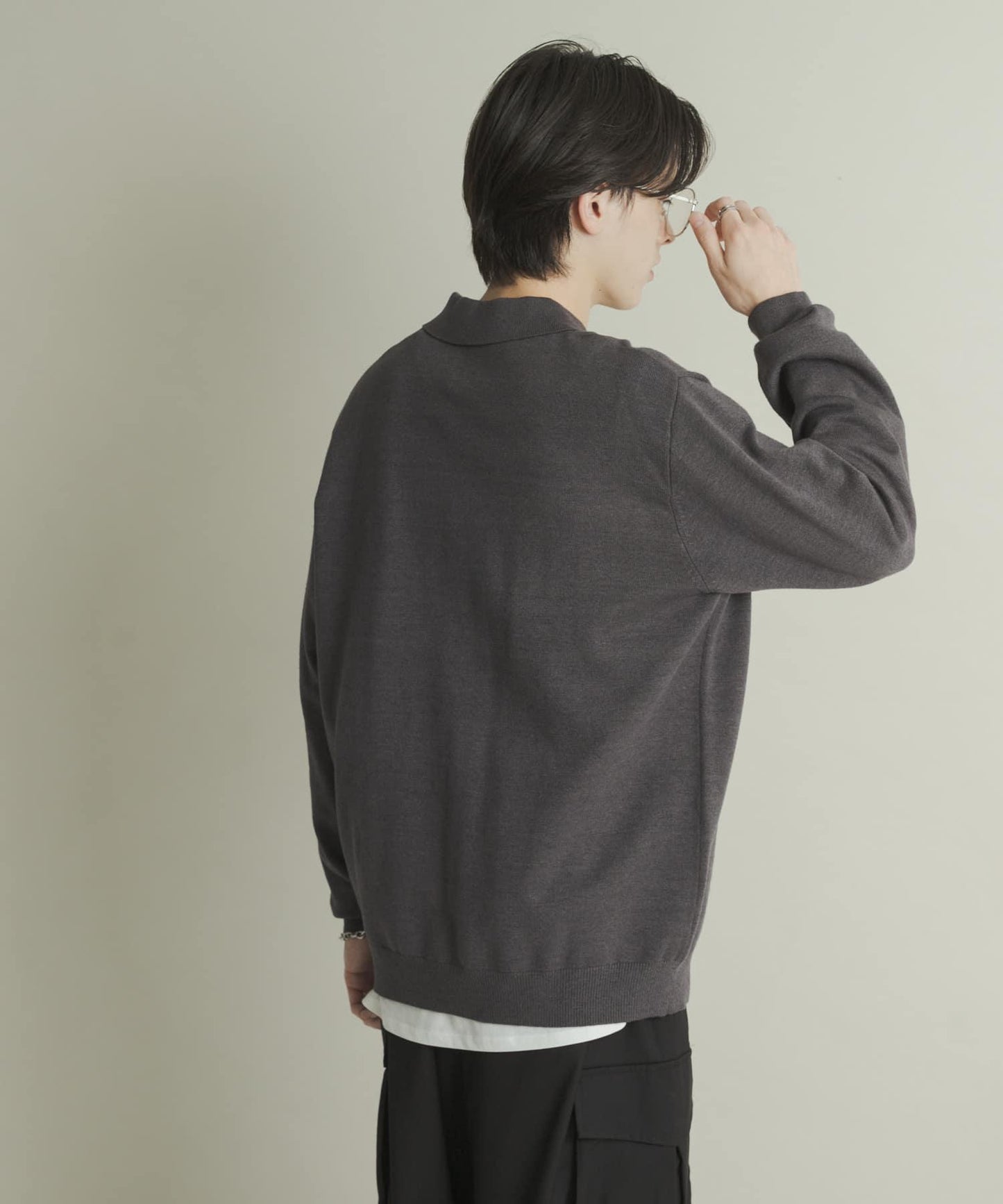 部分色 可水洗/防起球 彈力針織POLO衫