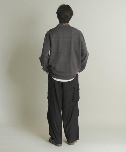 部分色 可水洗/防起球 彈力針織POLO衫