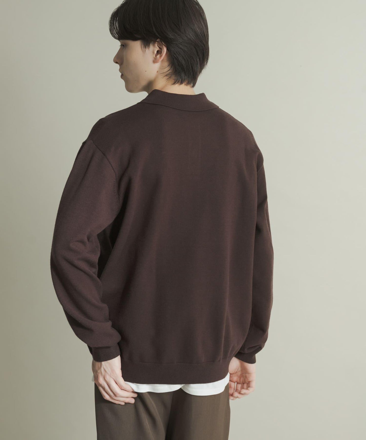 部分色 可水洗/防起球 彈力針織POLO衫