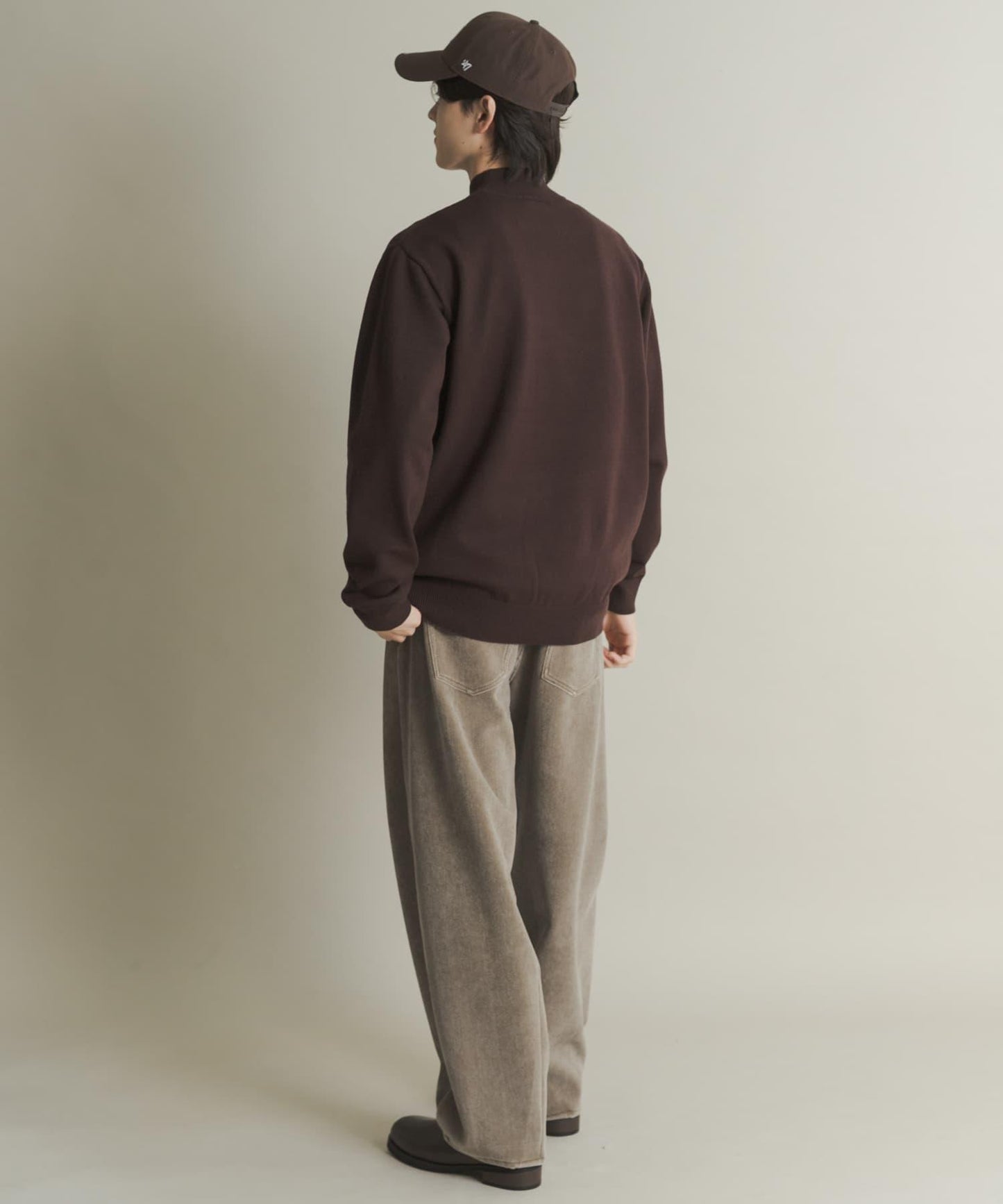 部分色 可水洗/防起球 彈力高領針織衫