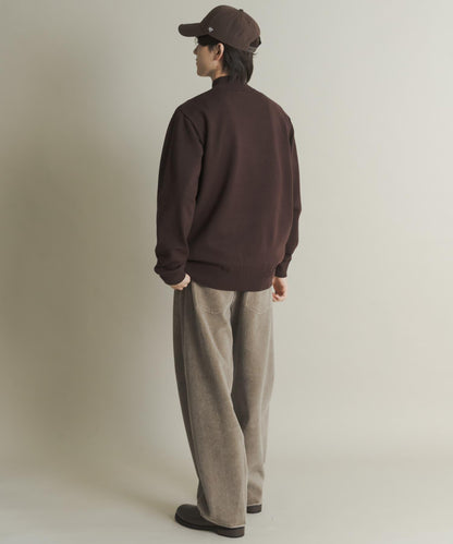 部分色 可水洗/防起球 彈力高領針織衫