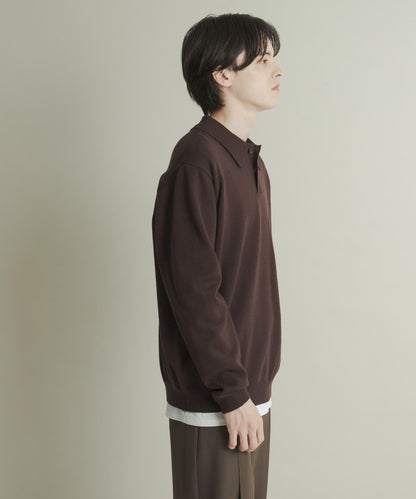 部分色 可水洗/防起球 彈力針織POLO衫