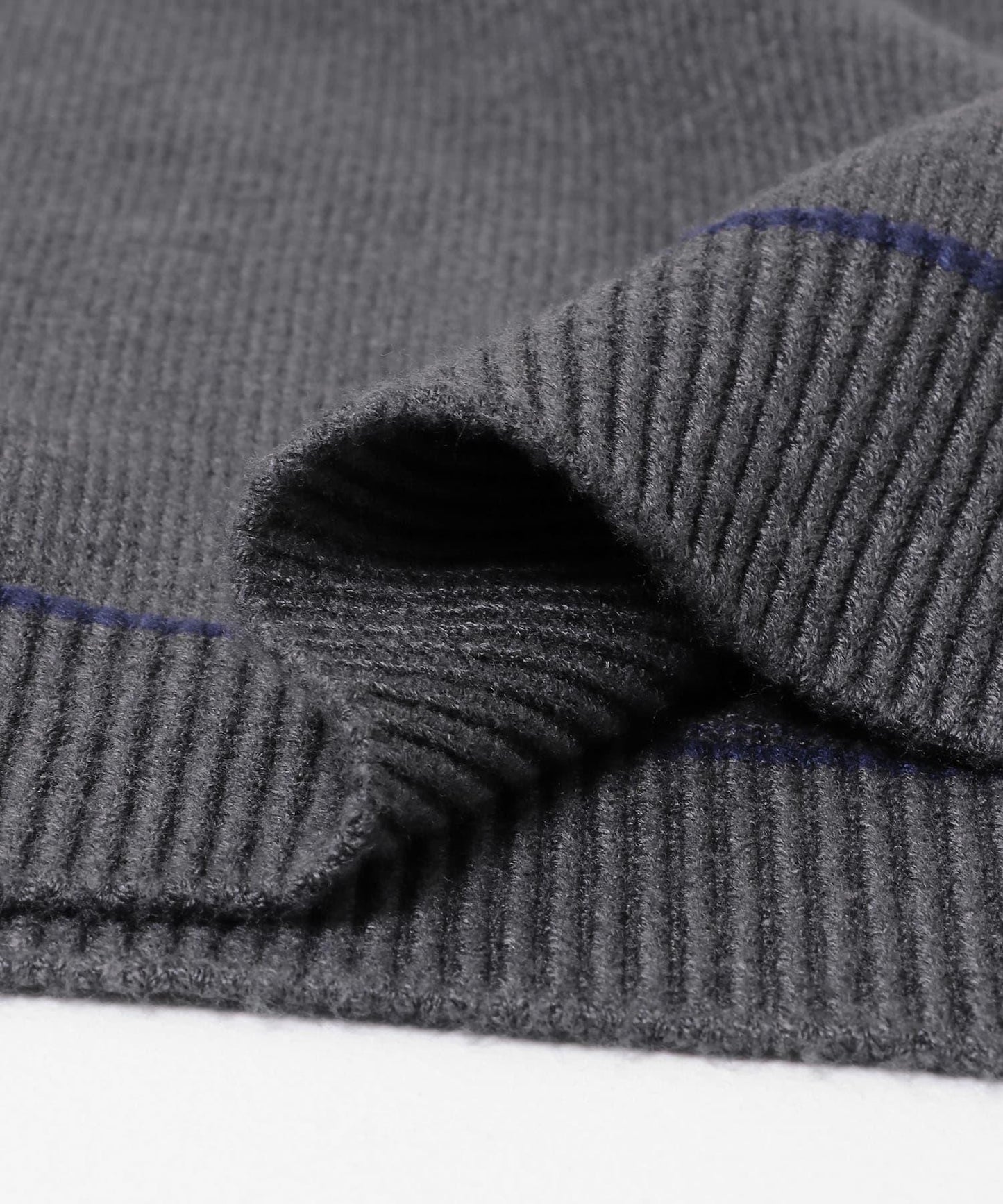 部分色 可水洗/防起球 彈力拼色針織衫