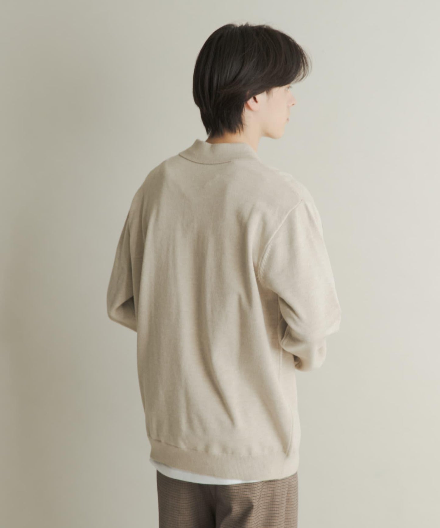 部分色 可水洗/防起球 彈力針織POLO衫