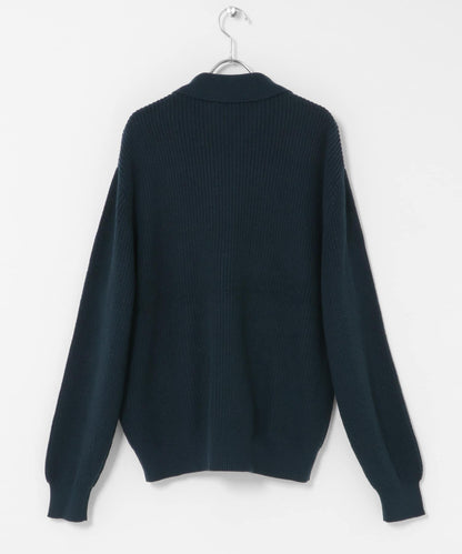 雙拉鍊針織開衫