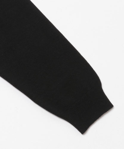 部分色 可水洗/防起球 彈力高領針織衫