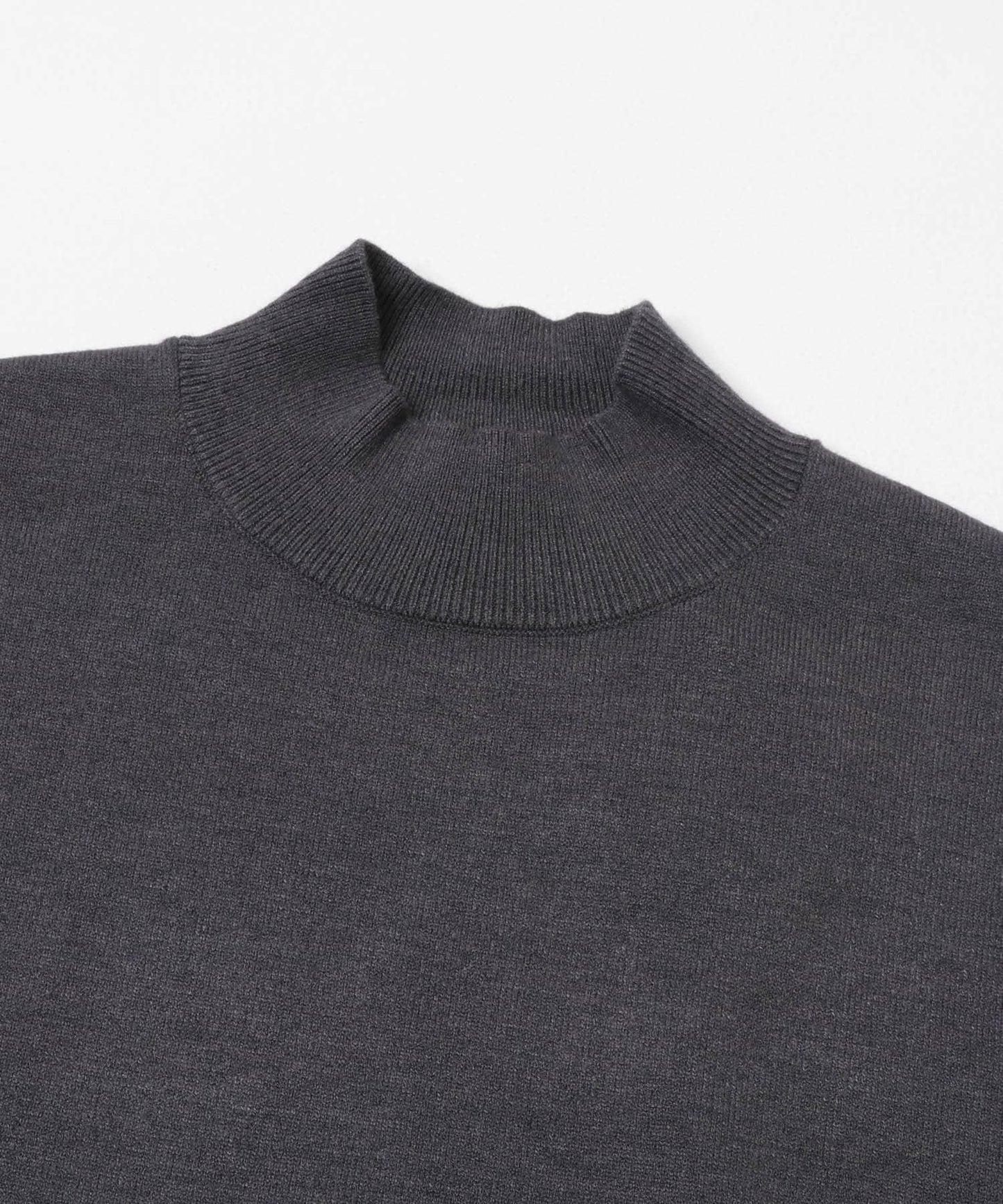 部分色 可水洗/防起球 彈力高領針織衫