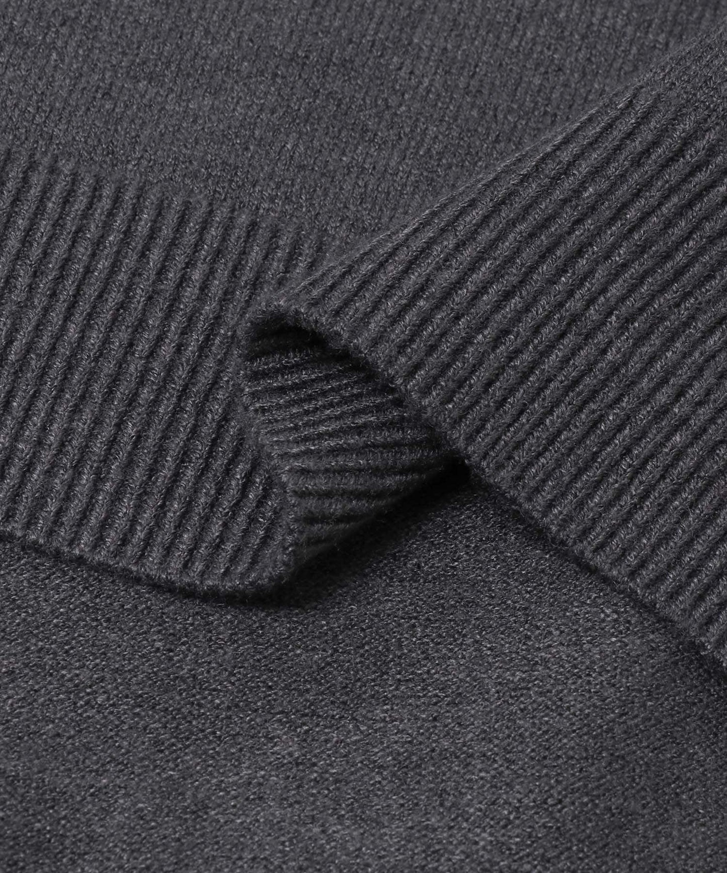 部分色 可水洗/防起球 彈力高領針織衫