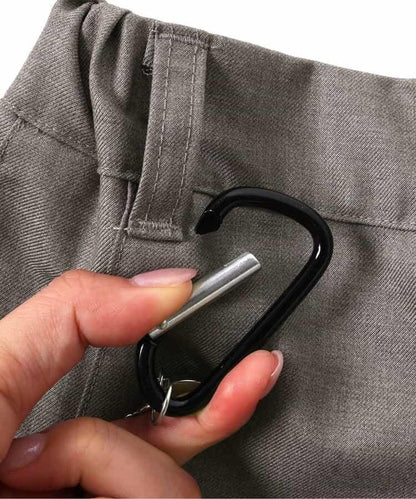 帶鏈半身裙褲