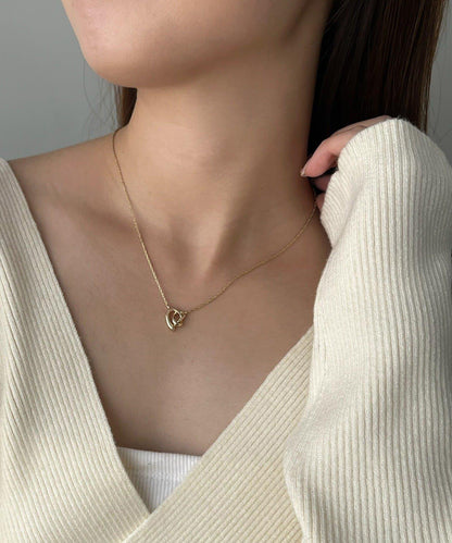 三角蝴蝶結項鍊