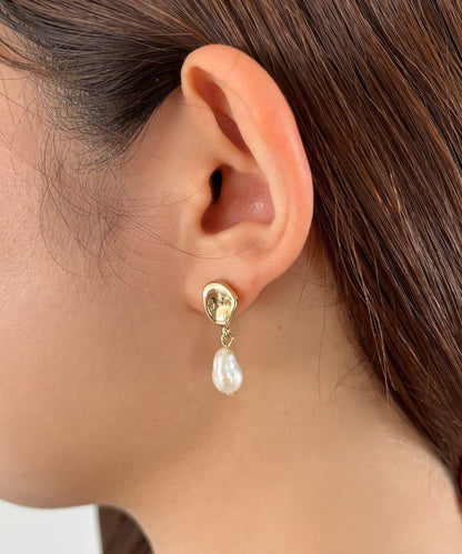 GOLDY水滴珍珠耳環