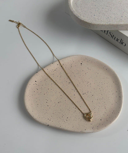 三角蝴蝶結項鍊