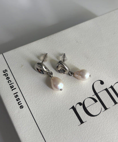 GOLDY水滴珍珠耳環