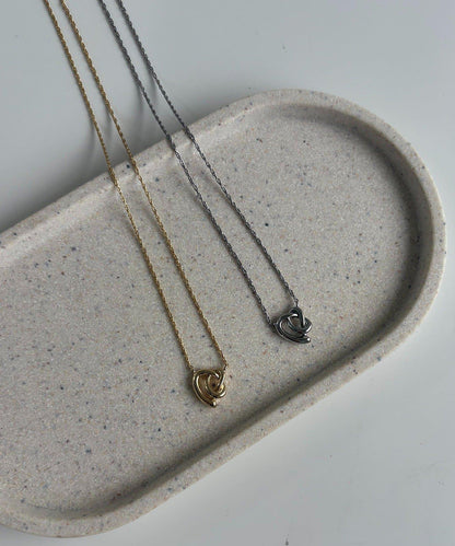 三角蝴蝶結項鍊