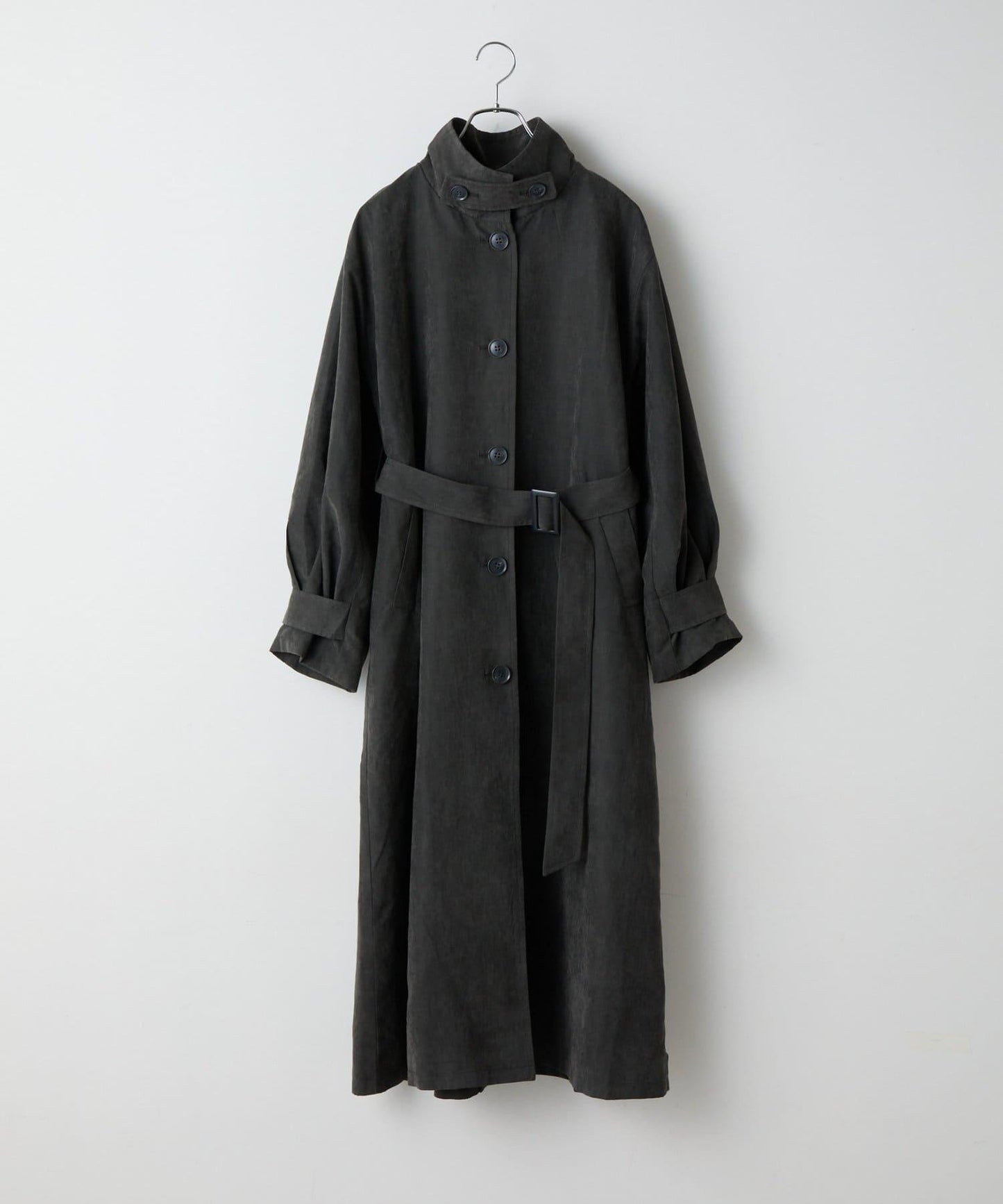 【AW】桃皮絨長款風衣