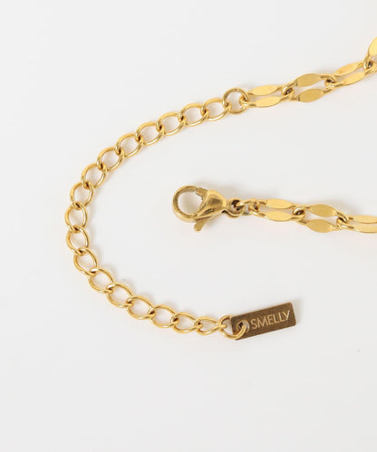 不鏽鋼花瓣鏈條項鍊