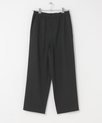 細條紋休閒褲