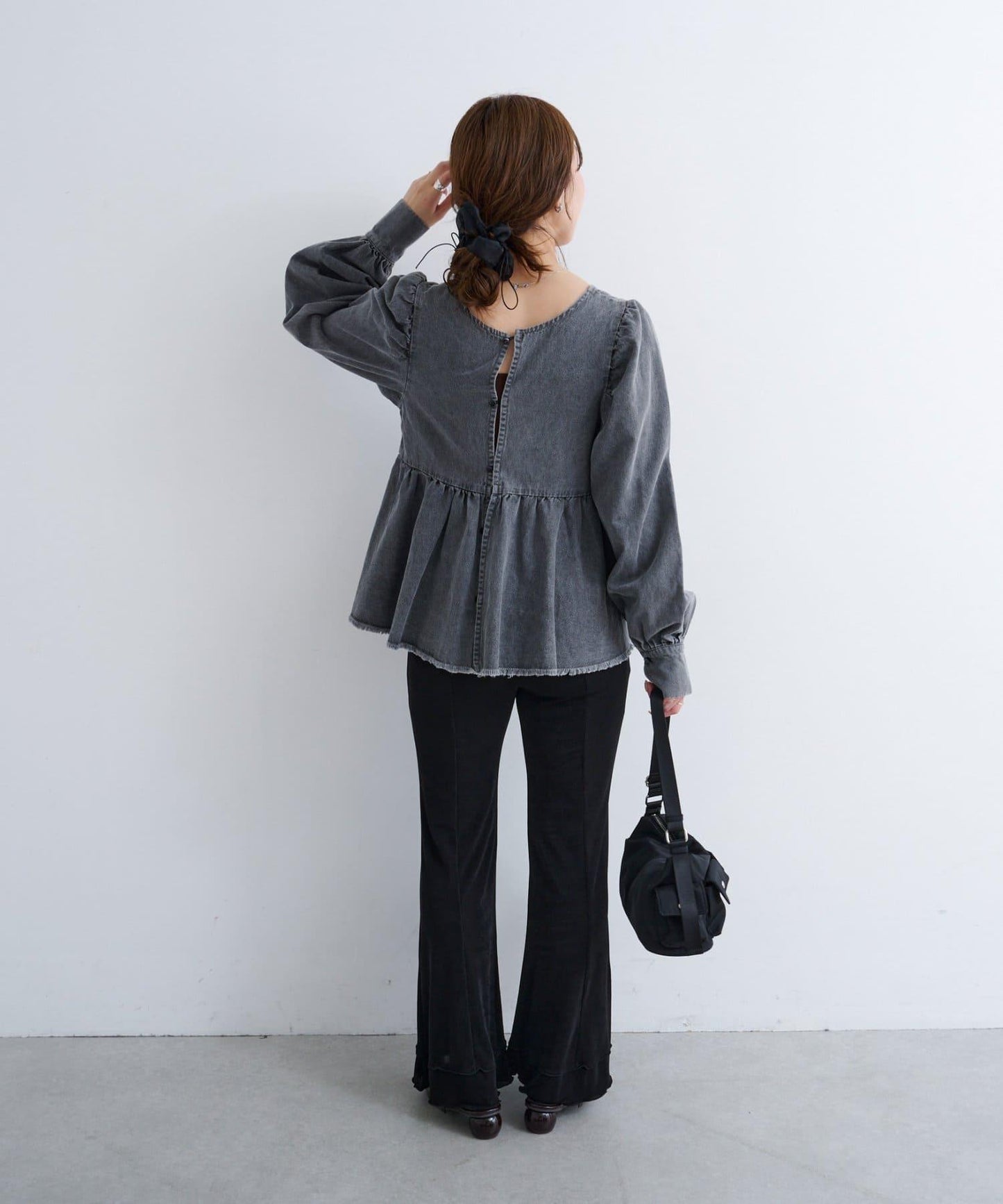 B牛仔2WAY襯衫