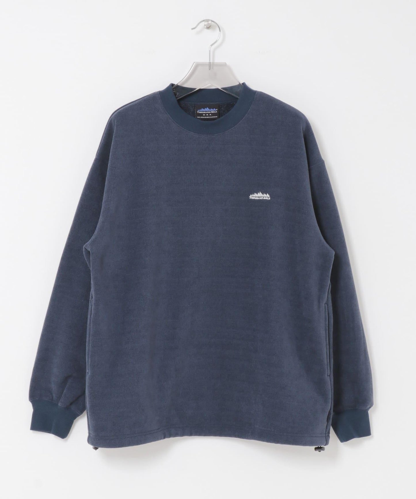 『聯名』THOUSAND MILE×URBAN RESEARCH 針織抓絨圓領套頭衫