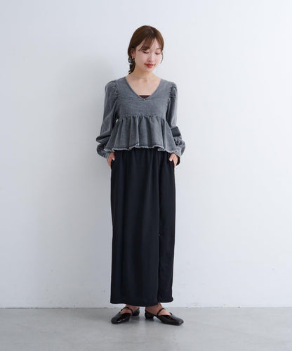 B牛仔2WAY襯衫