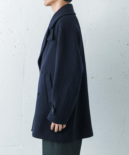 新款基礎款雙排扣中長外套