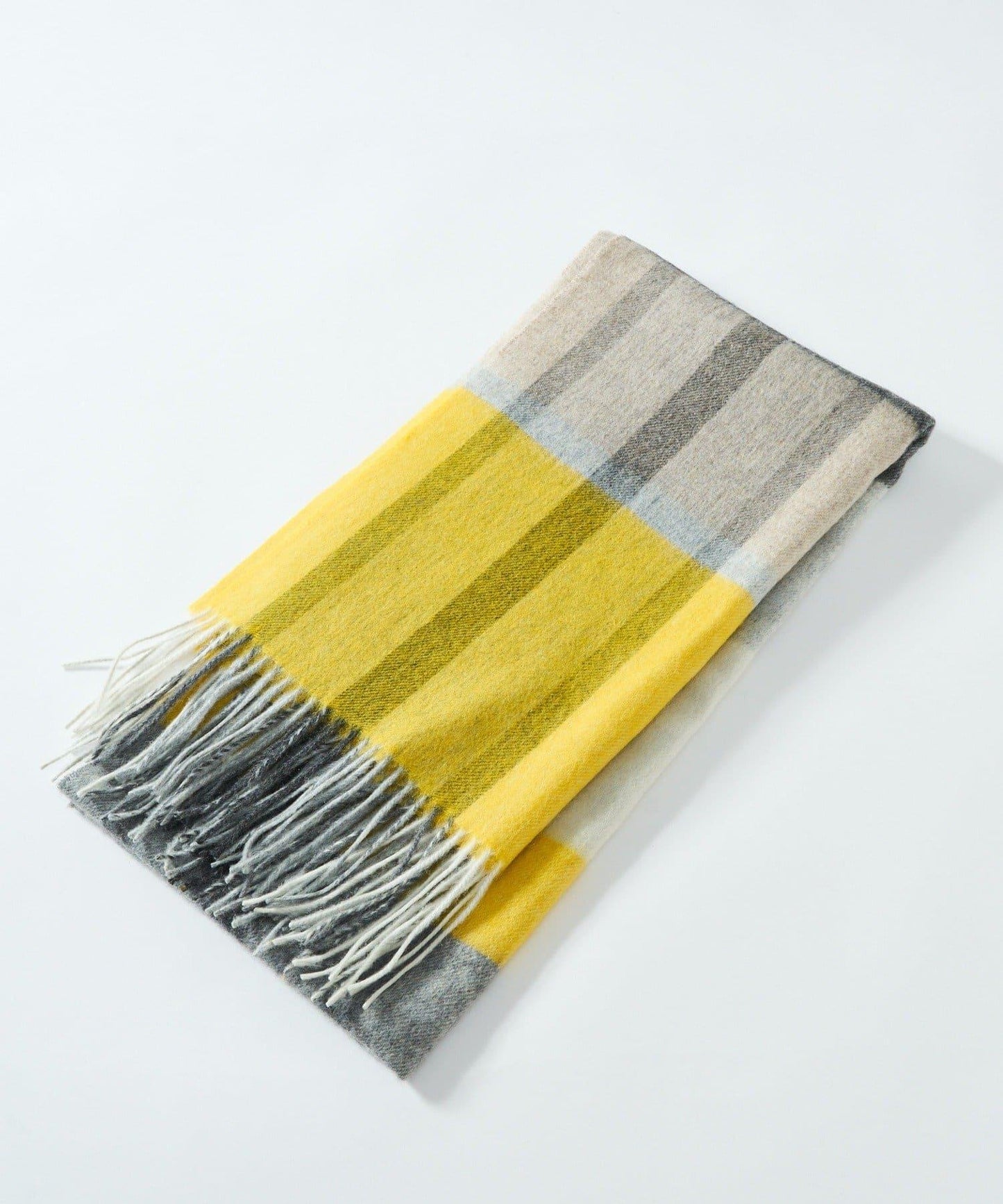 【秋冬點綴色】羊毛彩色格紋圍巾/預計10月中旬發貨