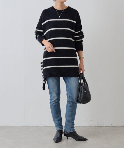 《近日開始》毛球裝飾襪子針織衫