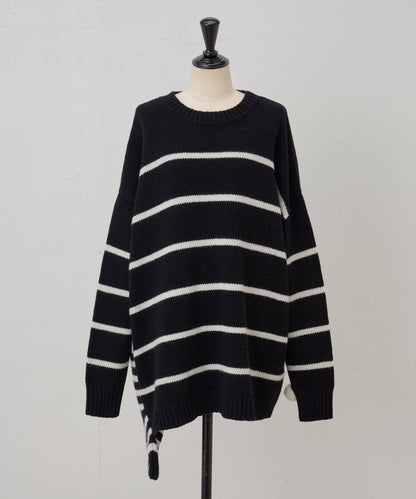 《近日開始》毛球裝飾襪子針織衫