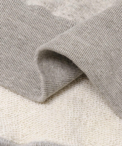 本白色圓領衛衣