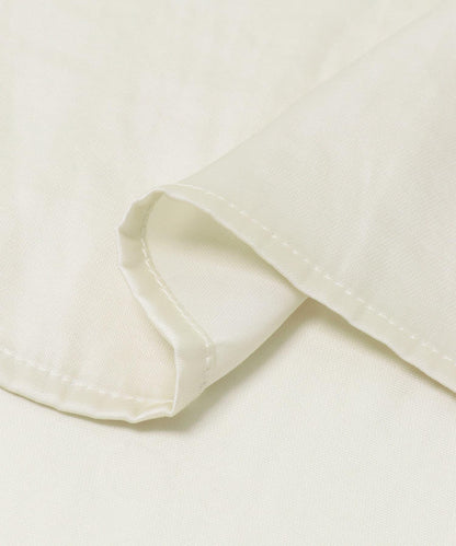 復古緞面T恤襯衫