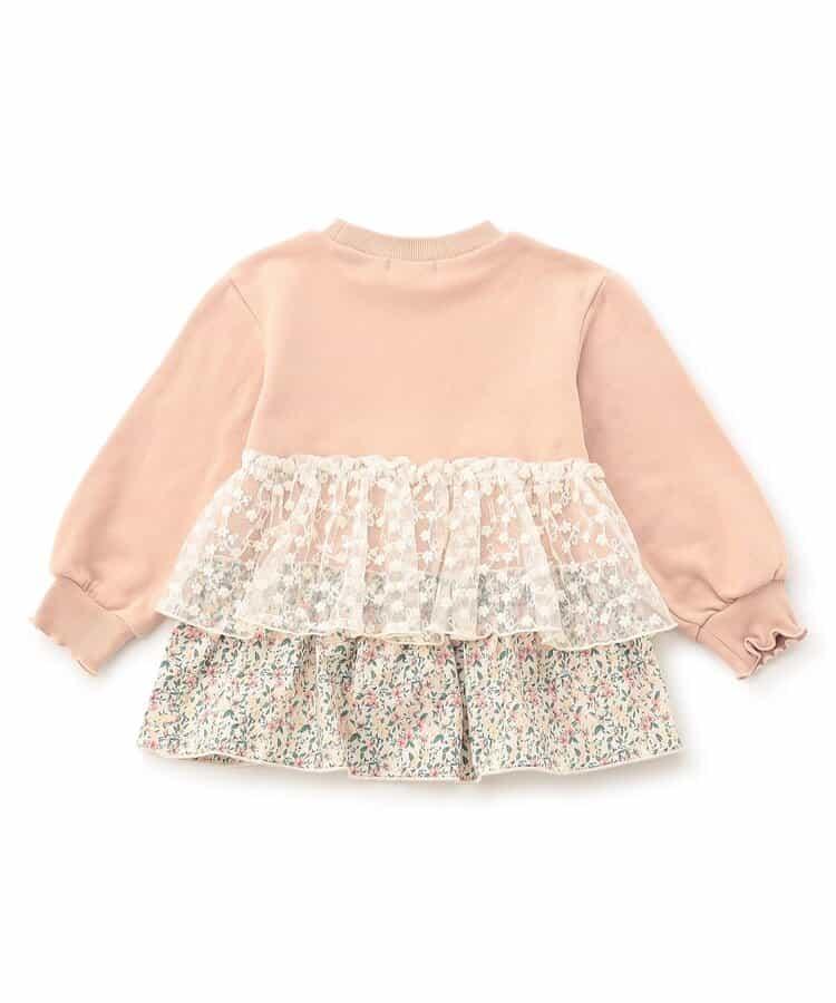 異材質荷葉邊衛衣