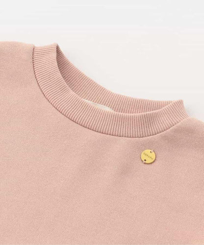 異材質荷葉邊衛衣