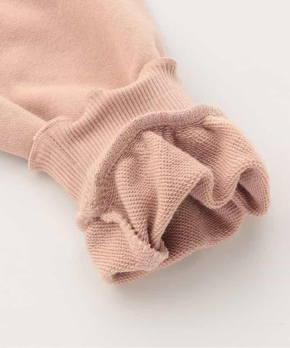 異材質荷葉邊衛衣