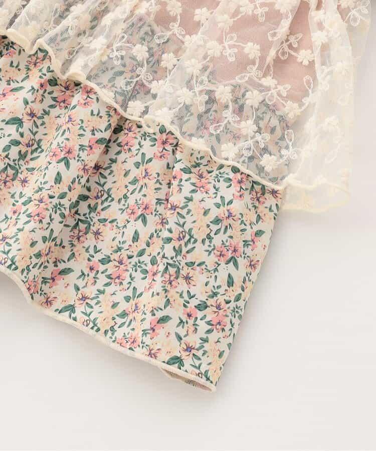 異材質荷葉邊衛衣