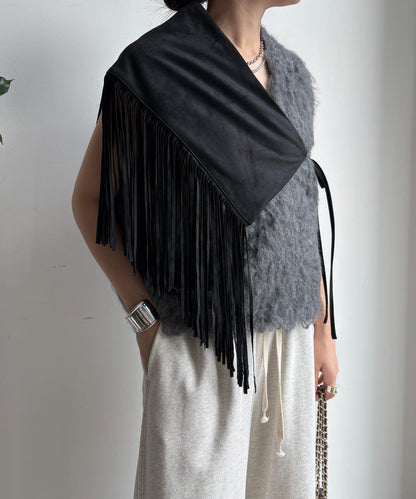 流蘇圍巾