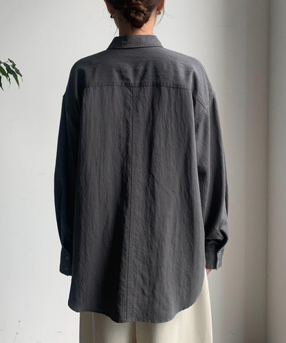 【DouDou】生物酶工藝圓點襯衫