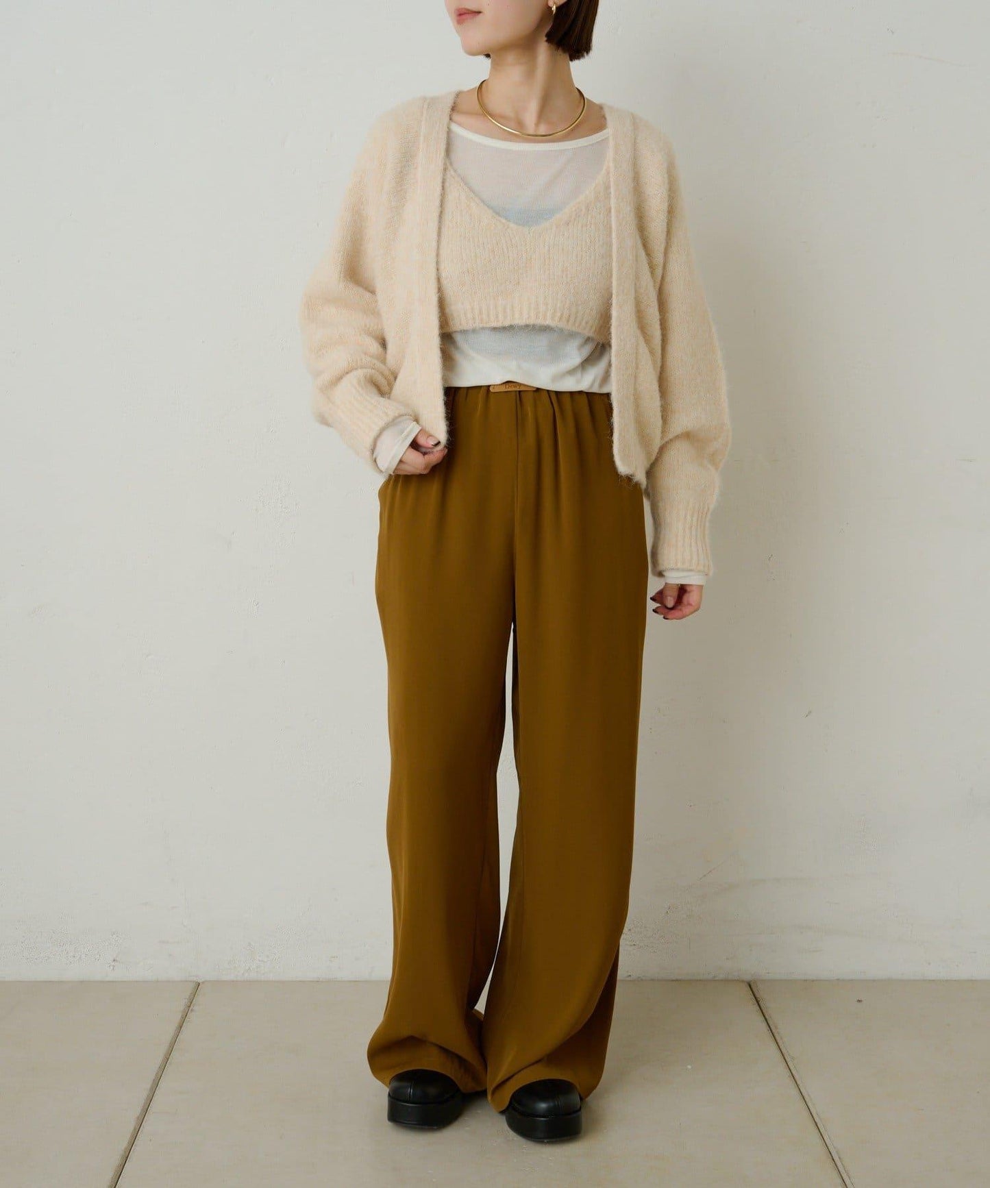 【Omekashi】短外套吊帶套裝