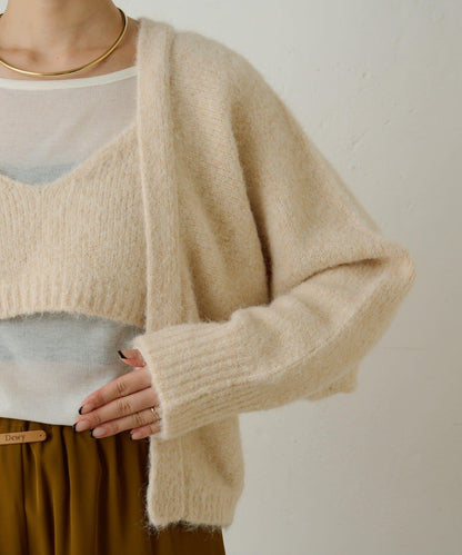 【Omekashi】短外套吊帶套裝