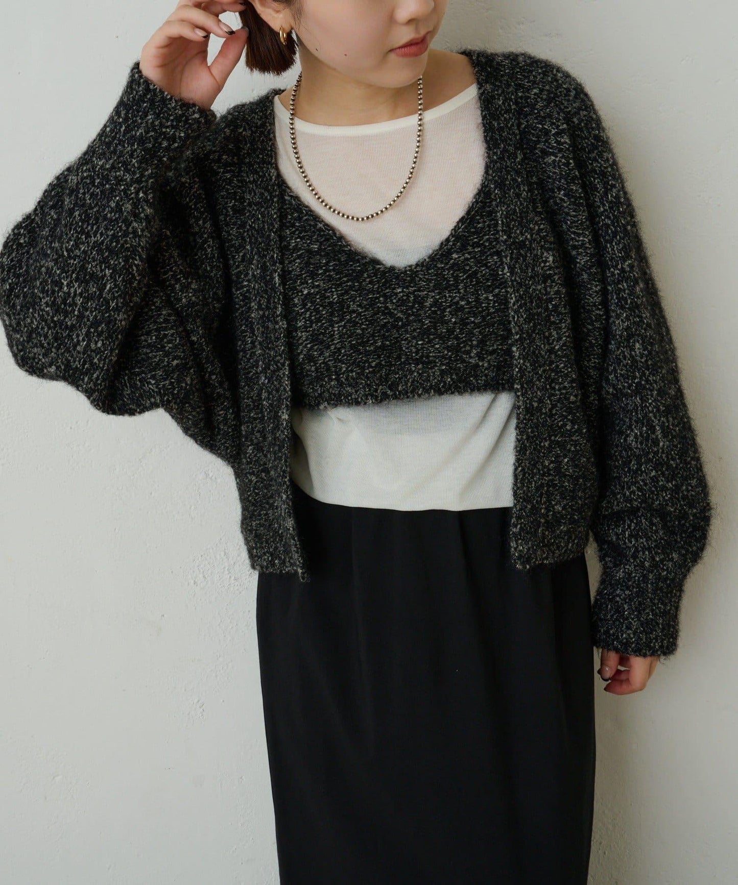 【Omekashi】短外套吊帶套裝