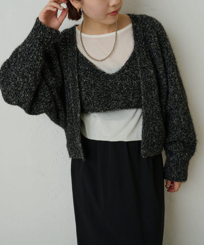 【Omekashi】短外套吊帶套裝