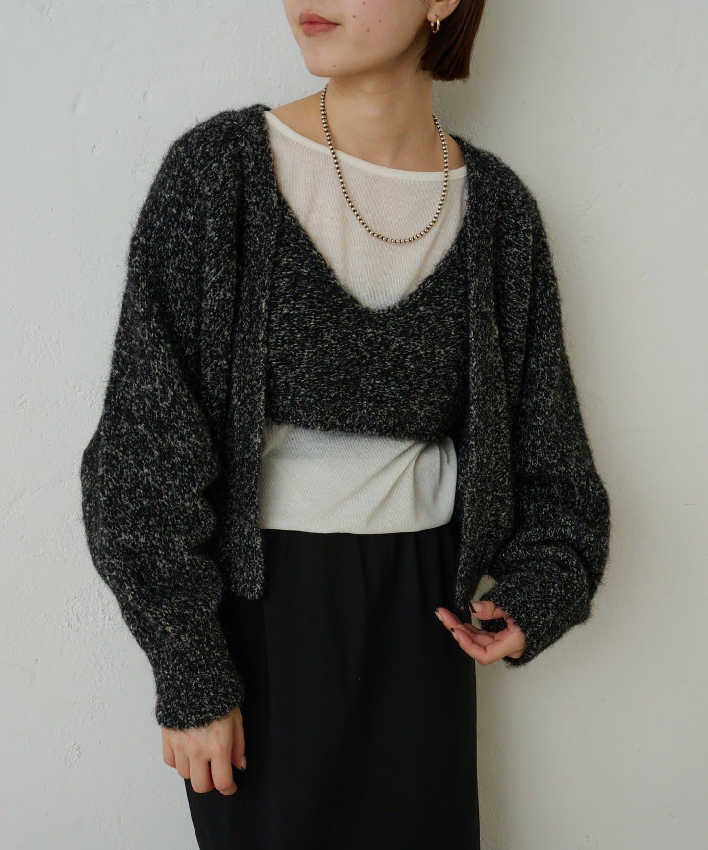 【Omekashi】短外套吊帶套裝