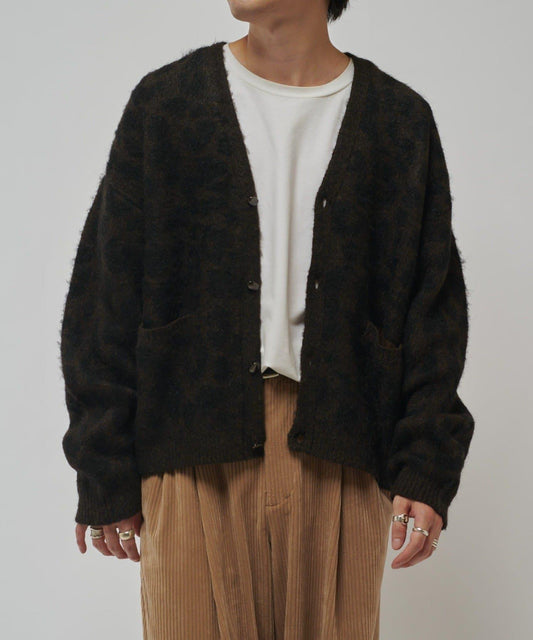 豹紋開衫