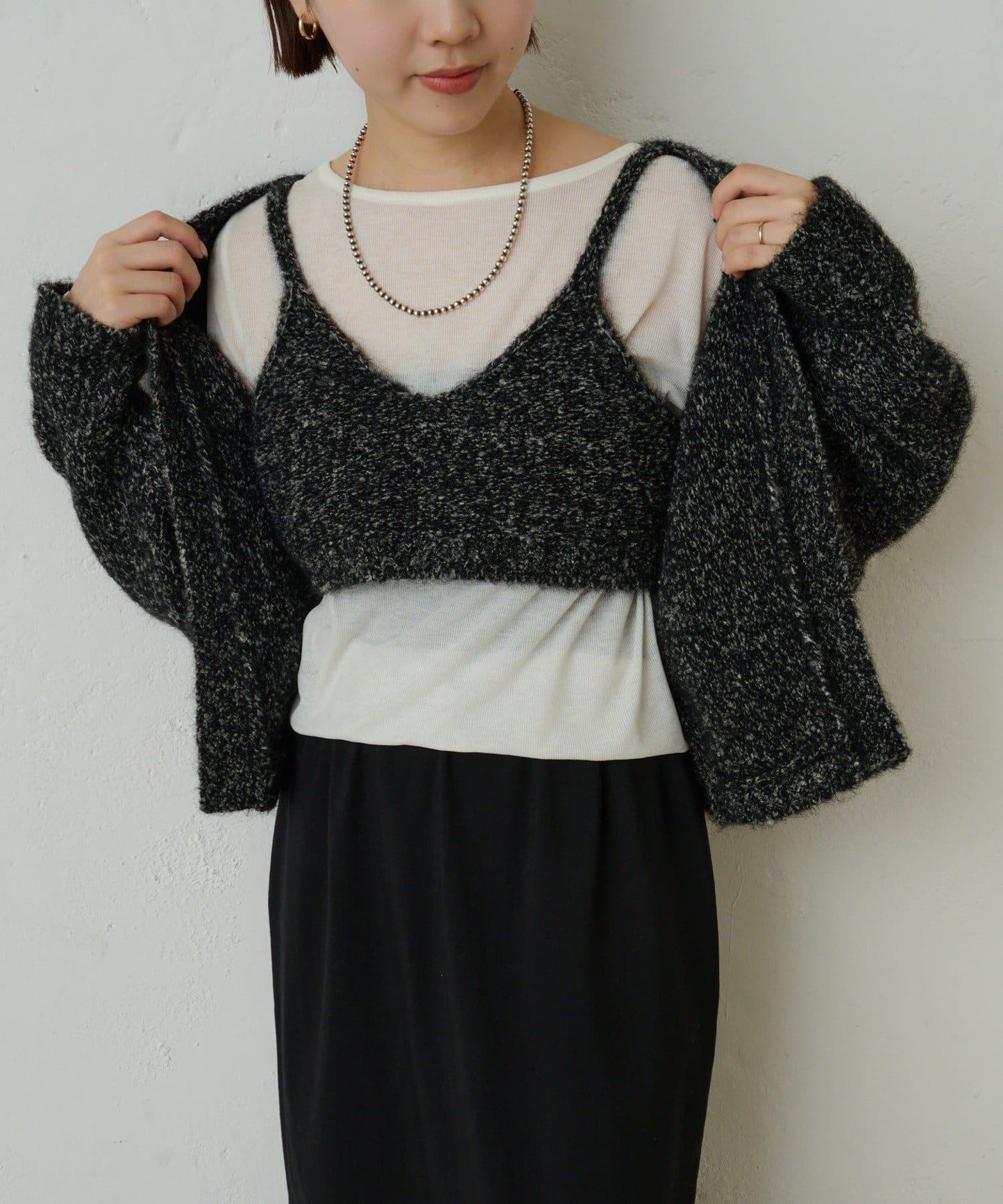 【Omekashi】短外套吊帶套裝