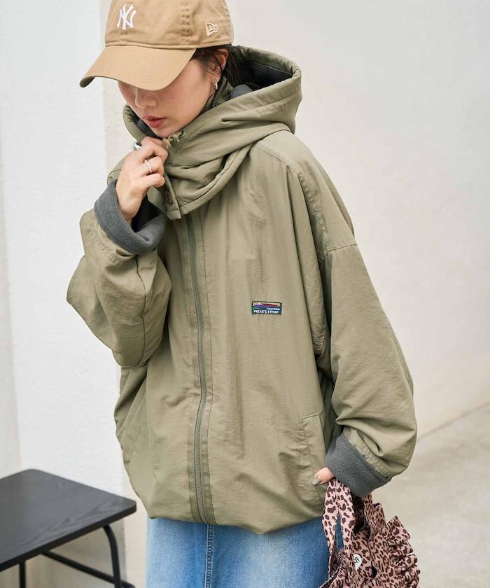 OUTDOORS 內裡抓絨可雙面穿夾克
