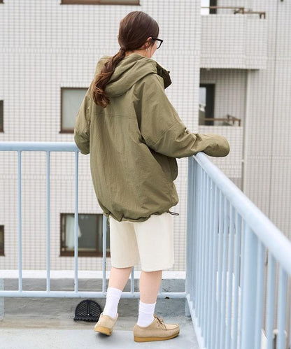 OUTDOORS羊羔絨可雙面穿連帽外套