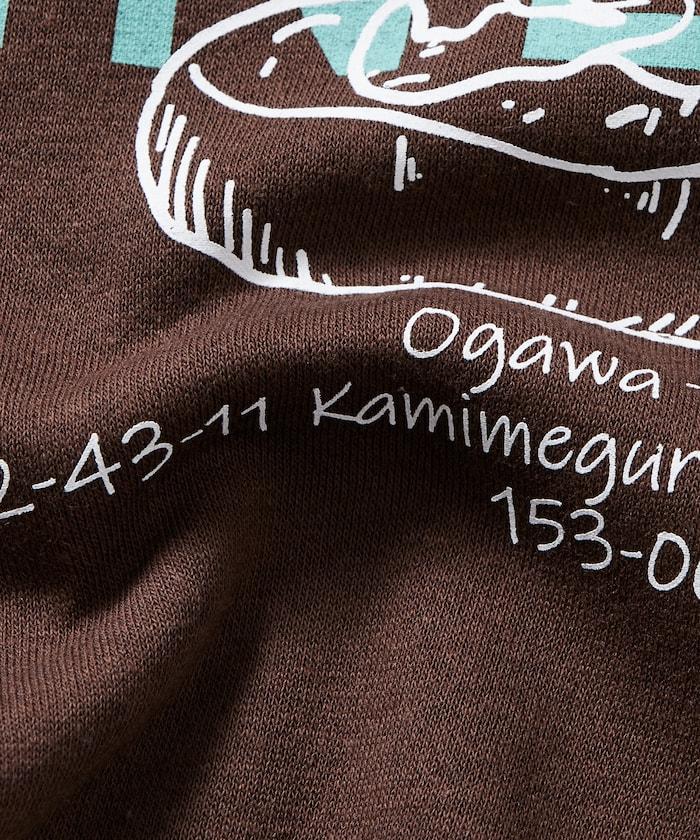 Burger Factory×FREAK'S STORE/ Burger Factory特別款寬鬆版型背部印花圓領衛衣