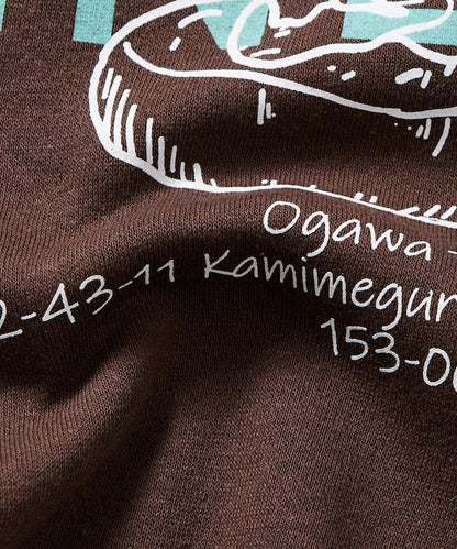 Burger Factory×FREAK'S STORE/ Burger Factory特別款寬鬆版型背部印花圓領衛衣