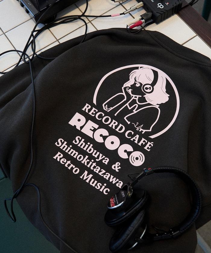 RECOCO×FREAK'S STORE/レココ 特別款寬鬆版型背部印花圓領衛衣【限量】